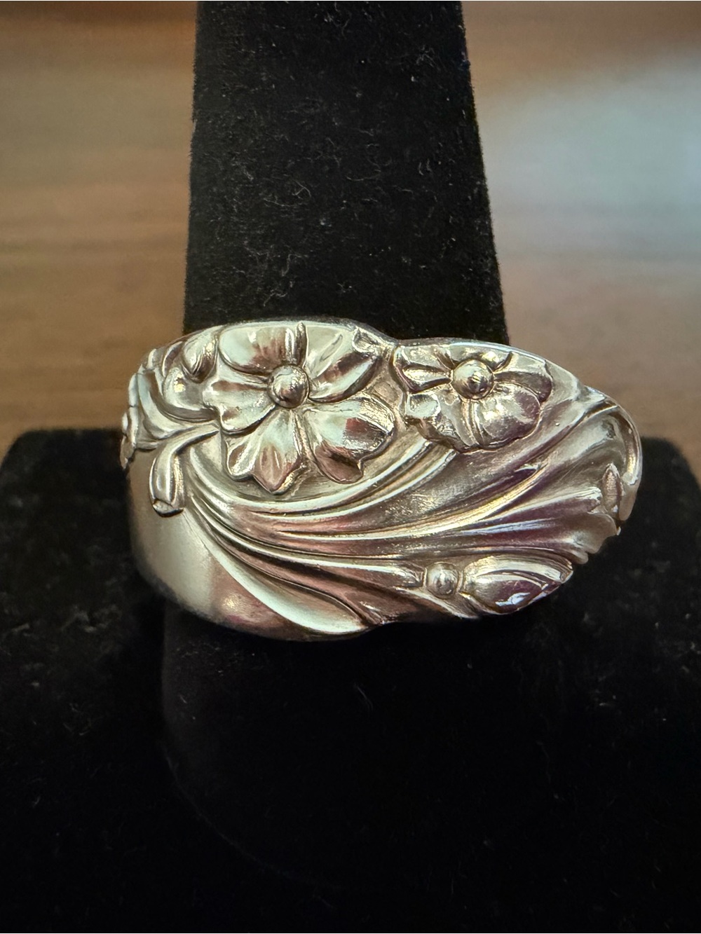 Evening Star Spoon Ring Size 11